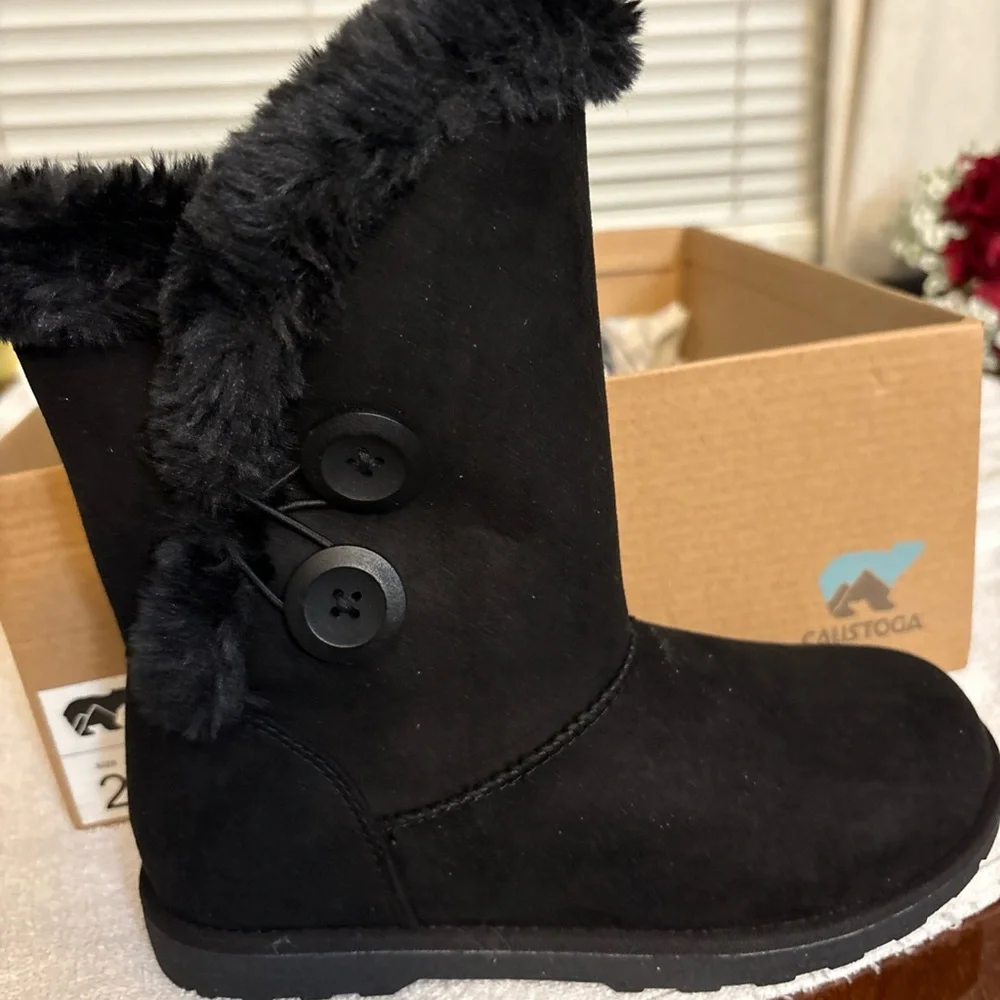 Black Kids Boots